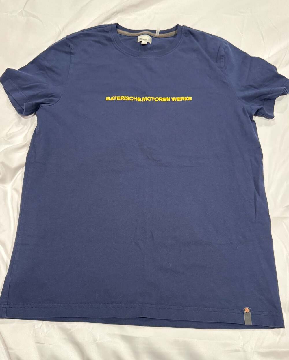 BMW Motorrad Bayerische Motoren Werke Navy Blue T-Shirt Men's